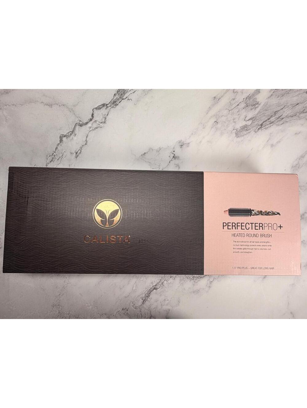 Calista Perfecter Pro+ Heated Round Brush 1.5” Pro Plus NIB Hair Styler